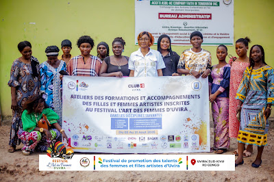 Atelier de formation du Festival L'Art des Femmes d'Uvira